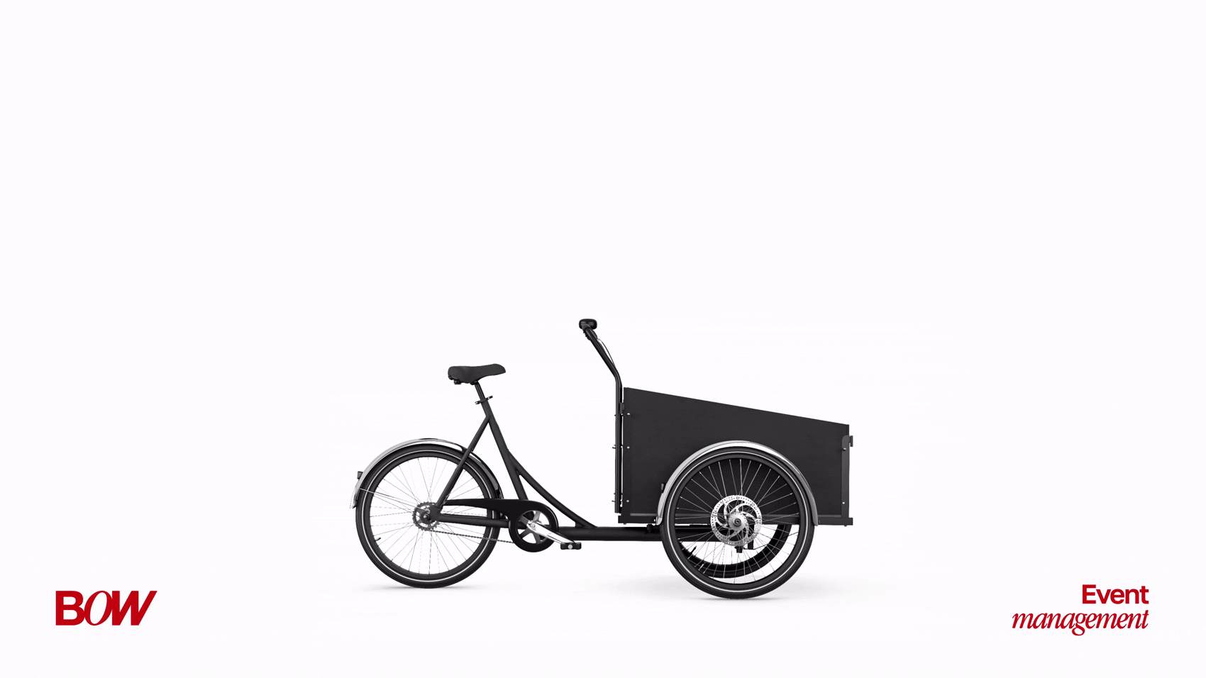 Animated Brand on Wheels bicycle activation.